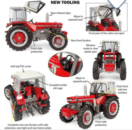 MASSEY FERGUSON 1080 4WD MET PEKO CABINE UH6481.