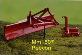 Peecon GS300 grondschaaf MM1507 MarGe Models Schaal 1:32