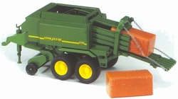 John Deere 690 Grote balenpers Bruder BRU02017 Schaal 1:16