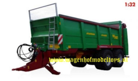 Strautmann PS340I. 3 axis manure spreader. Si2894. SIKU Scale 1:32