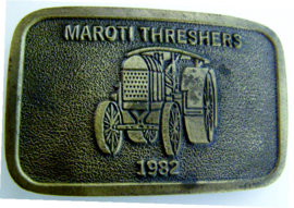 MAROTI THRESHERS Belt Buckle MT1982