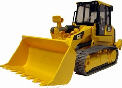 CATERPILLAR bulldozer met voorlader.  Bruder BRU02447 Schaal 1:16