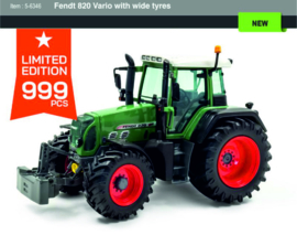 Fendt 820 Vario trekker op extra brede banden UH6346 1:32