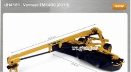 Vermeer TM1400 getr mower UH4181 Universal Hobbies Scale 1:32