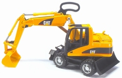 Caterpillar mobile excavator. Bruder BRU02445 Scale 1:16