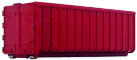 CONTAINERBAK 40M3 in Rood MM2306-02-2.