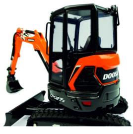 Doosan DX27z mini Crawler Crane UH8141 1:25