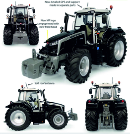 Massey Ferguson 7S.190 BLACK UH6617. 2023.