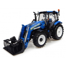 NH T6.145 met 740TL  voorlader UH4956.Universal Hobbies. Schaal 1:32