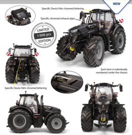 DEUTZ-FAHR 7250 TTV Warrior Gloss Black. UH6483.