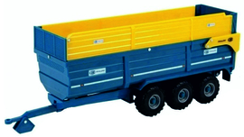 KANE 3 kiepwagen  met 3 assen Britains BR43284 1:32.