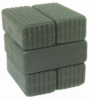 Large square bales (green) Britains Scale 1:32