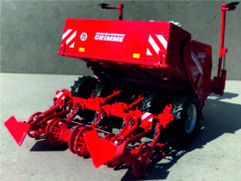 Grimme GL860 4 row potato planter in the hitch ROS601451 1:32.