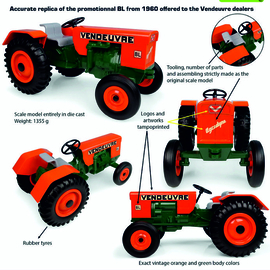 VENDEUVRE BL Agrodyne 1960 UH6405 Schaal 1:13