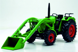 Deutz D 5206A met voorlader Weise Toys W1072.