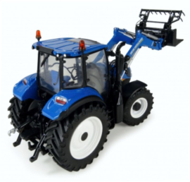 NH T5.120 tractor met voorlader. UH4958 Schaal 1:32