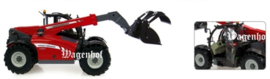 Massey Ferguson 9407 with bucket and clamp Universal Hobbies Scale 1:32