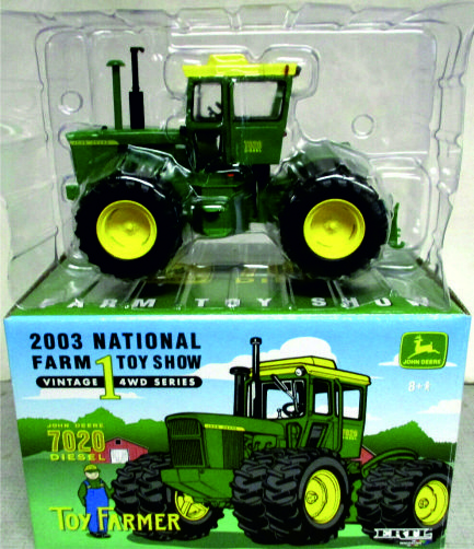 Samengesteld Giftig Koel John Deere 7020 NFTS 2003 ERTL16105A 1:32. | Tractoren schaal 1:32 |  Wagenhof Model-Toys