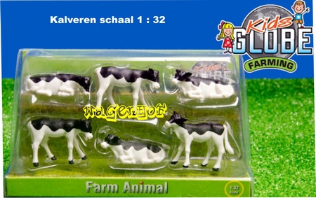 6 calves KG571974. Kids Globe Scale 1:32