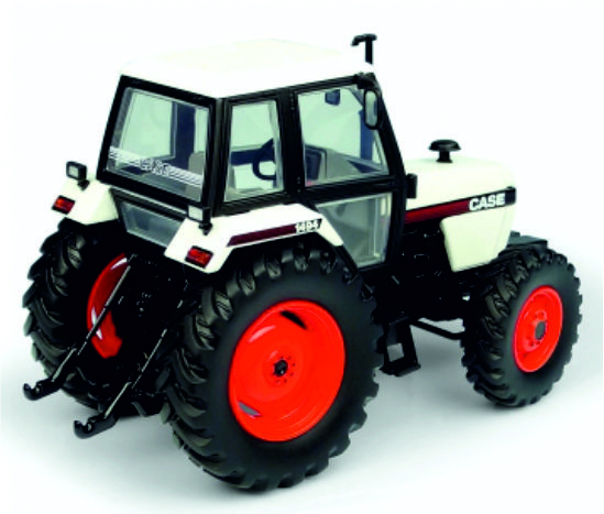 Case 1494 2WD Tractor White 1/32 Diecast Model Universal Hobbies