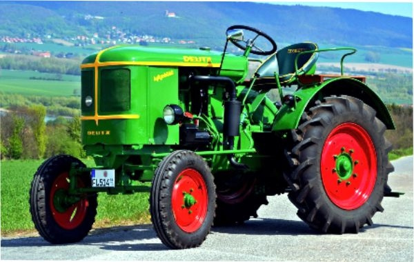 Deutz F2L 514 tractor Minich 109 144070. Schaal 1:18 Deutz F2L 514 tractor Minich 109 144070. Schaal 1:18