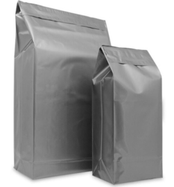 Plastic pakket verzendzak zilver (M) Doos 125 stuks