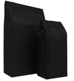 Plastic pakket verzendzak zwart (XL) Doos 125 stuks