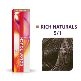 Wella Color Touch - Rich Naturals -  5/1  - 60 ml