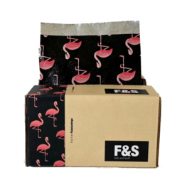 Foils and Stuff Voorgevouwen Folies - 12,7x27,9 cm - Flalalamingo Down - 500 vel
