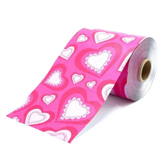 Happy Foils - Embossed Roll 100 m - Gorgeous Hearts