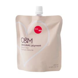 O&M ORIGINAL.pigment - Vivid Red - 200 ml