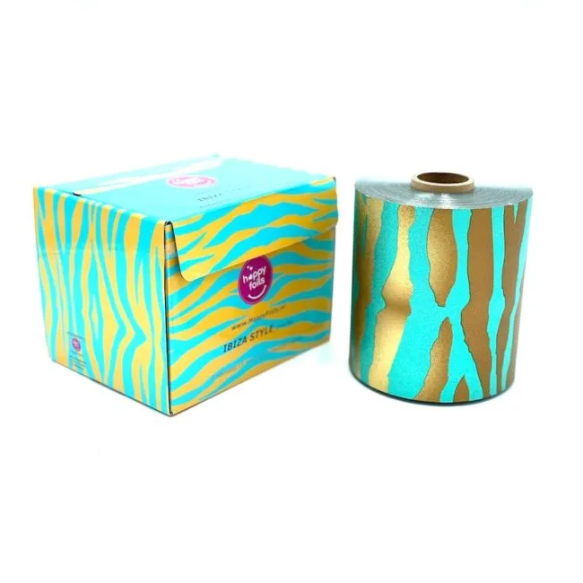 Happy Foils - Embossed Roll 100 m - Ibiza Style