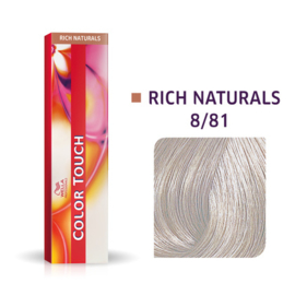 Wella Color Touch - Rich Naturals -  8/81 - 60 ml