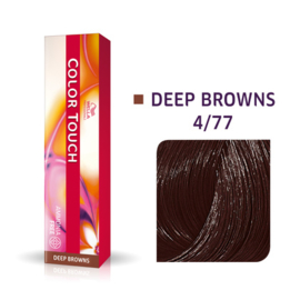 Wella Color Touch - Deep Browns -  4/77  - 60 ml