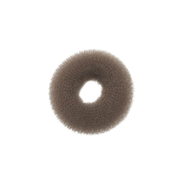 Sibel Hairbun Nylon Lux - 8 cm - Bruin