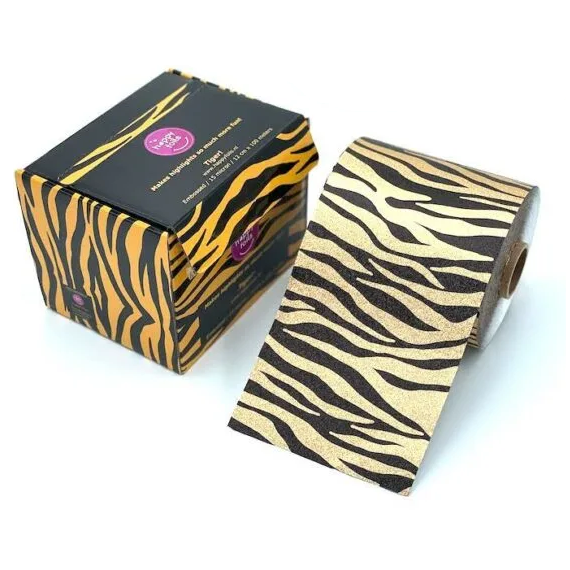 Happy Foils - Embossed Roll 100 m - Tiger
