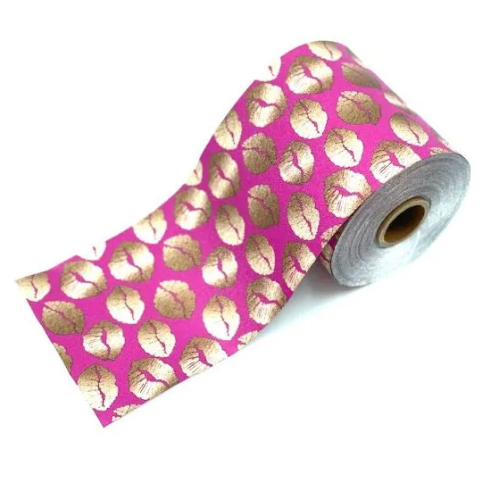 Happy Foils - Embossed Roll 100 m - Lovely Lips