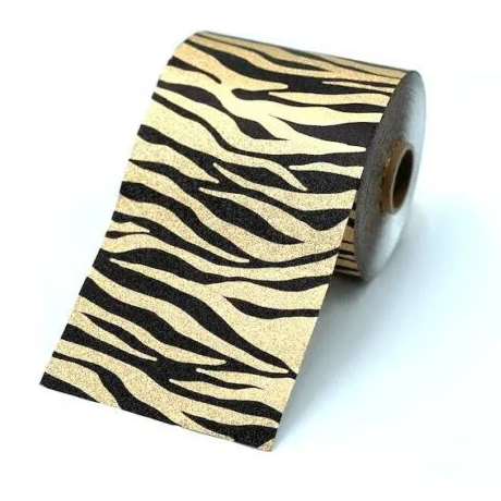 Happy Foils - Embossed Roll 100 m - Tiger