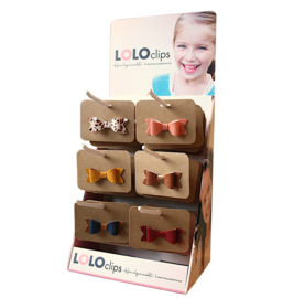 LOLO Clips Toonbankdisplay met 30 haarstrikken