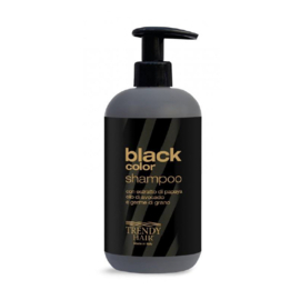 Trendy Hair - Black Color Shampoo - 600 ml