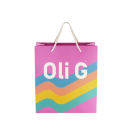 Oli G - Luxe Papieren Tas - Sunset Color