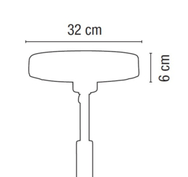 Kappersfiets Sibel Rollercoaster Round - 55 cm tot 80 cm