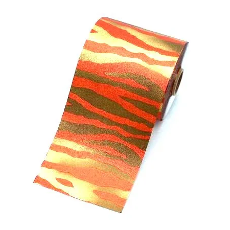 Happy Foils - Embossed Roll 100 m - Funky Peach