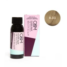 O&M CLEAN.liquid - 8.03 Light Beige Blonde - 60 ml