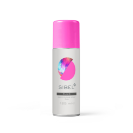 Haarkleurspray Sibel Fluo - Roze - 125 ml