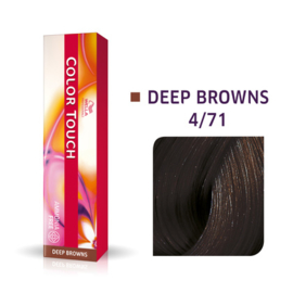 Wella Color Touch - Deep Browns -  4/71  - 60 ml