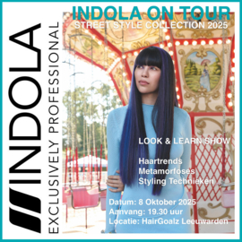 Look & Learn - Street Style Collection 2025 by Indola - 8 oktober 2025