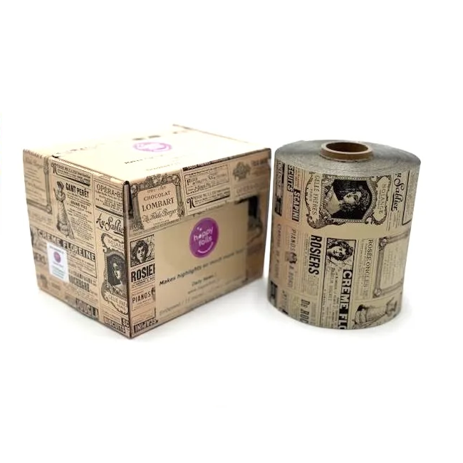 Happy Foils - Embossed Roll 100 m - Daily News