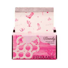 Framar Pop-Up Foil - 12,7 x 28 cm - Howdy - 500 vel