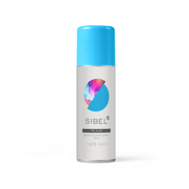 Haarkleurspray Sibel Fluo - Blauw - 125 ml